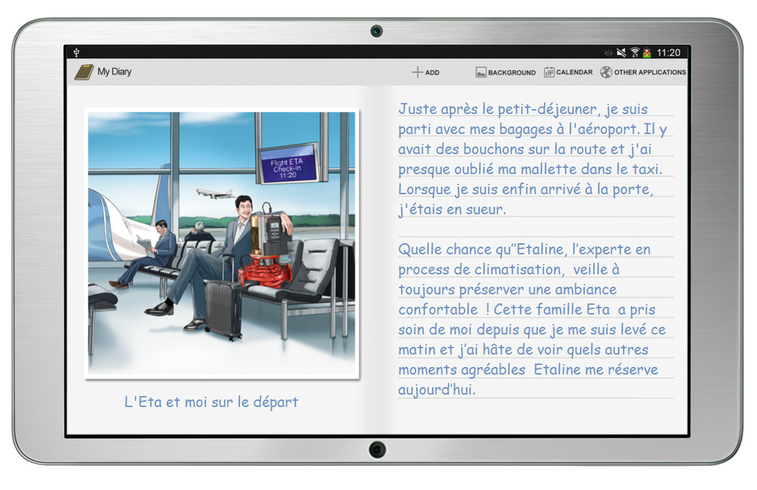 Eta et moi, en voyage