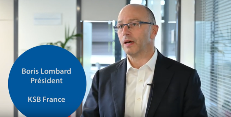 Boris Lombard, Président KSB France