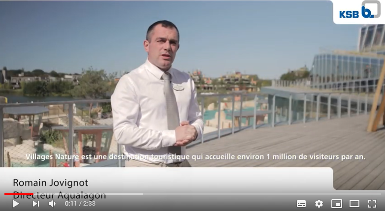 Romain Jovignot, directeur Aqualagon chez Villages Nature