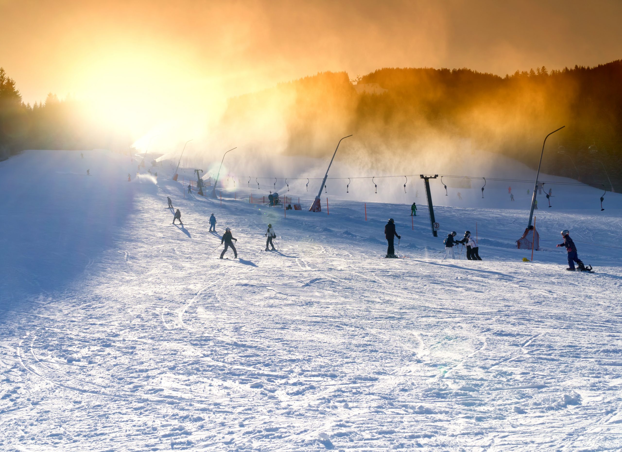 Piste de ski