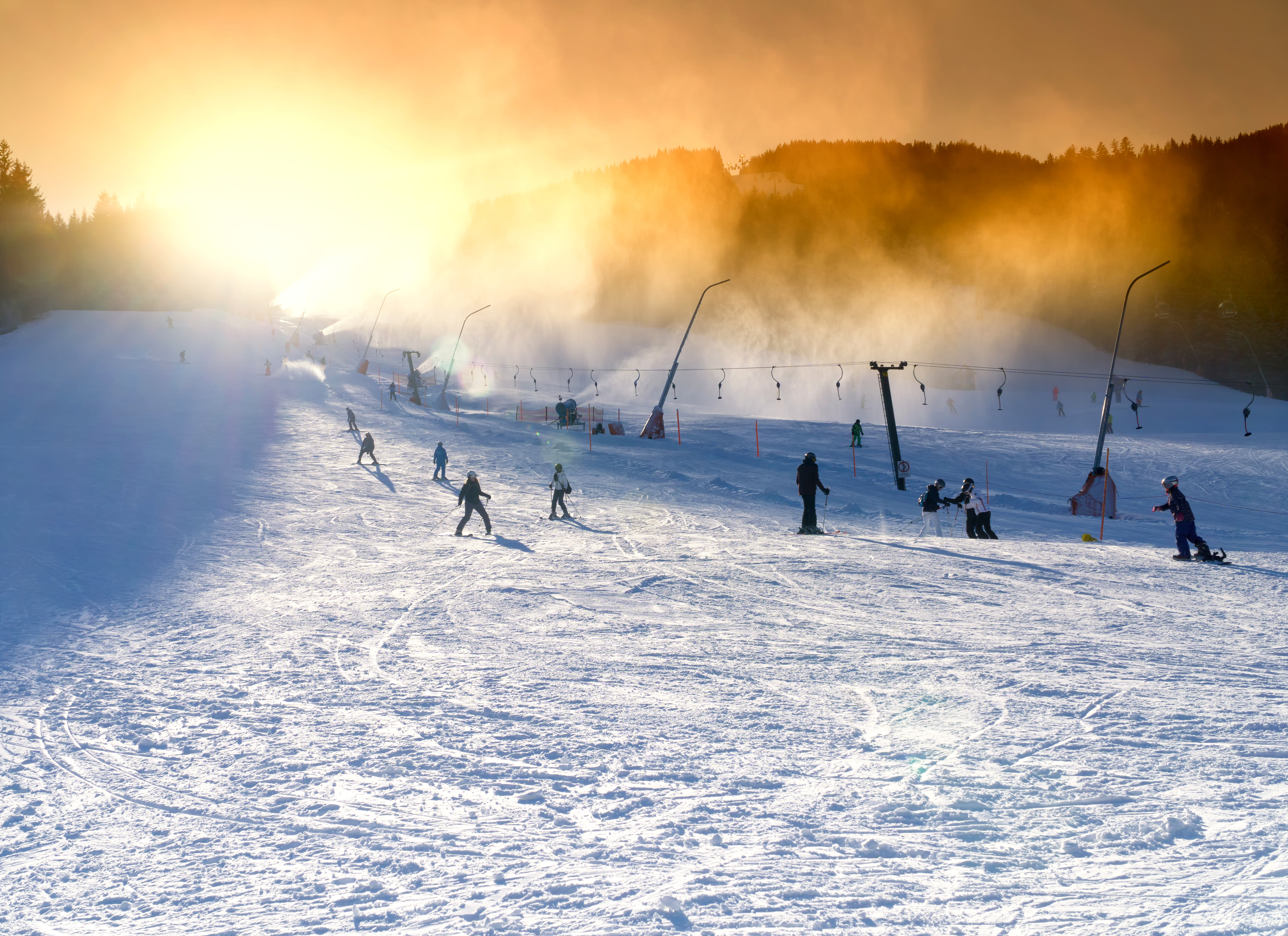 Piste de ski
